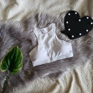 Lorna Jane white sports bra
